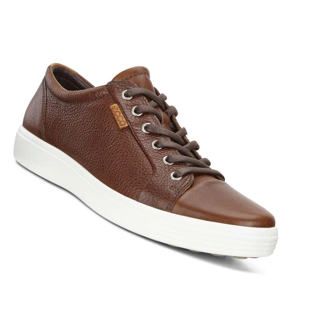 Ecco Soft 7 Sneakers Herr Kaffe | SE 626AHK